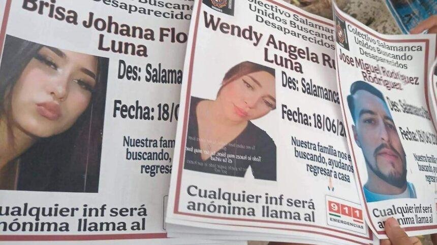 Salamanca: Madre solicita apoyo en la búsqueda de hijas y yerno desaparecidos