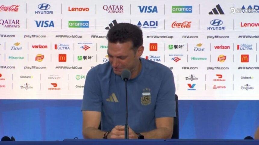 scaloni duda de su futuro como tecnico de argentina en Scaloni duda de su futuro como técnico de Argentina en emotiva conferencia