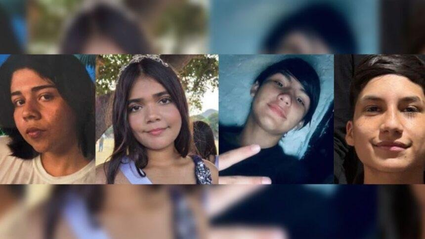 Seis jóvenes desaparecidos en Jalisco, cinco son menores de edad.