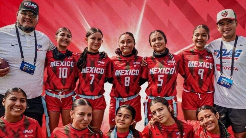 Selección Mexicana Femenil Sub-15 gana el NFL Flag Championship en EU