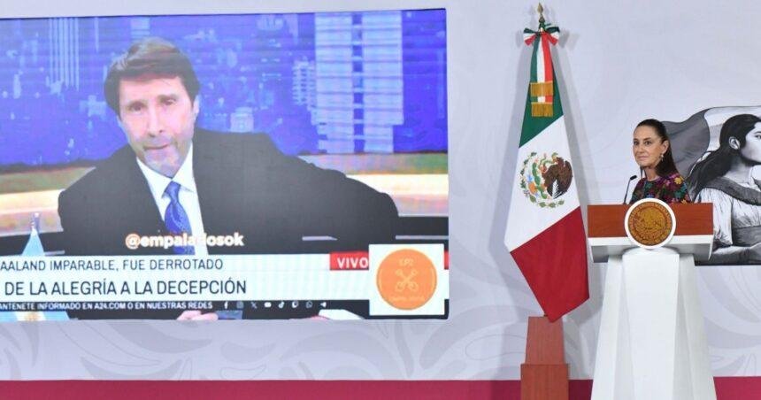 sheinbaum responde a eduardo feinmann por comentarios sobre mexicanos Sheinbaum responde a Eduardo Feinmann por comentarios sobre mexicanos