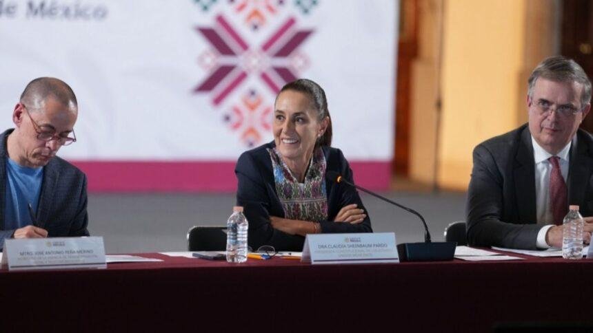 Sheinbaum se reúne con empresarios y exportadores para fomentar inversiones en medio de incertidumbre por T-MEC.