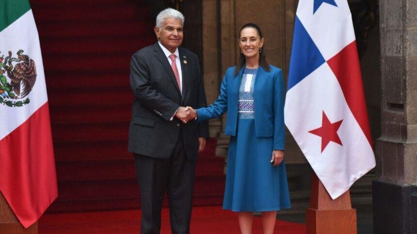 sheinbaum se reune con presidente de panama para abordar comercio Sheinbaum se reúne con presidente de Panamá para abordar comercio y seguridad
