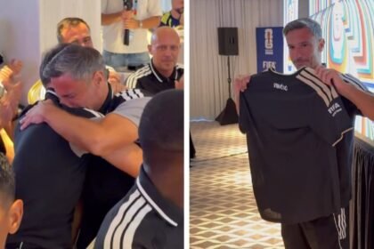 slavko vincic se emociona al ser elegido arbitro de la Slavko Vincic se emociona al ser elegido árbitro de la Final del Mundial