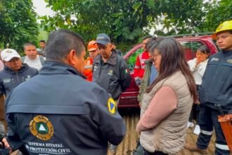 Suspensiones de rescate por lluvias en gruta de Puebla; recuperan un cuerpo