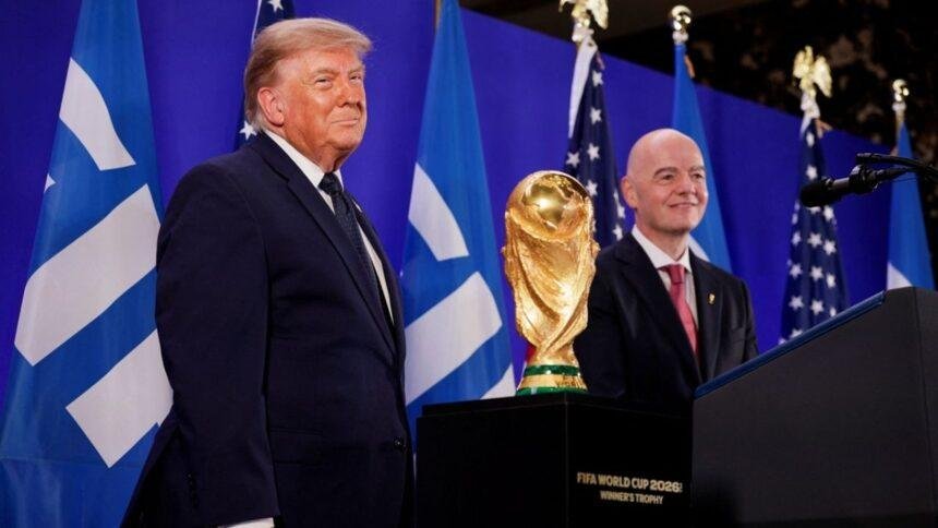 trump celebra el exito del mundial 2026 y sugiere repetir Trump celebra el éxito del Mundial 2026 y sugiere repetir en EE.UU.