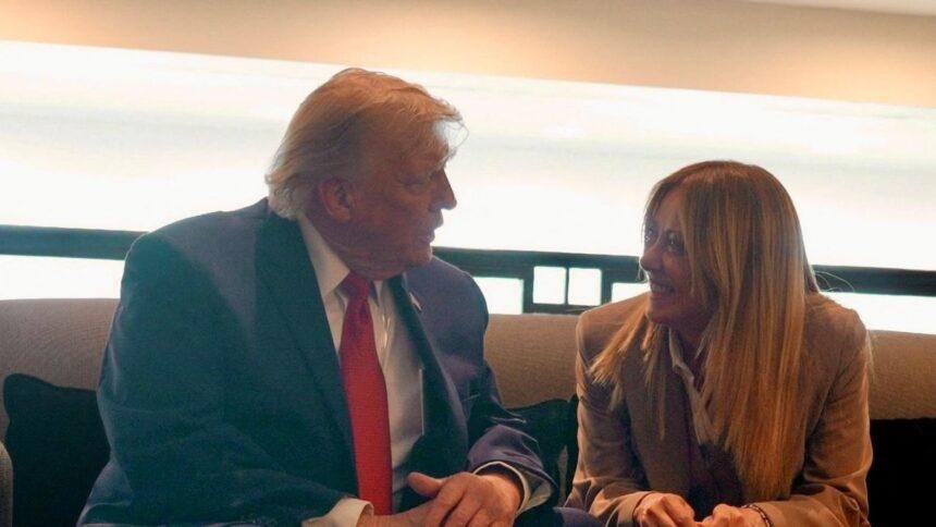 Trump critica a Meloni en la cumbre de la OTAN 2023