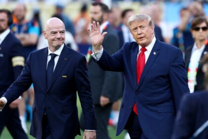 trump y gianni infantino abucheados en la premiacion del mundial Trump y Gianni Infantino abucheados en la premiación del Mundial 2026