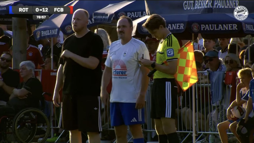 Un tesorero futbolista debuta a los 50 años con equipo alemán
