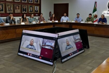 Yeraldine Bonilla lidera reunión de gabinete por videollamada desde el hospital