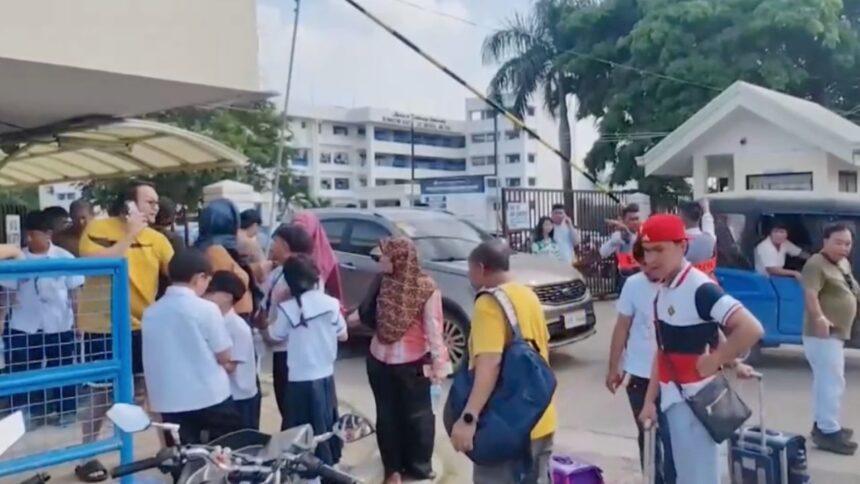 Adolescente transmite tiroteo escolar en Filipinas: un alumno muerto, nueve heridos