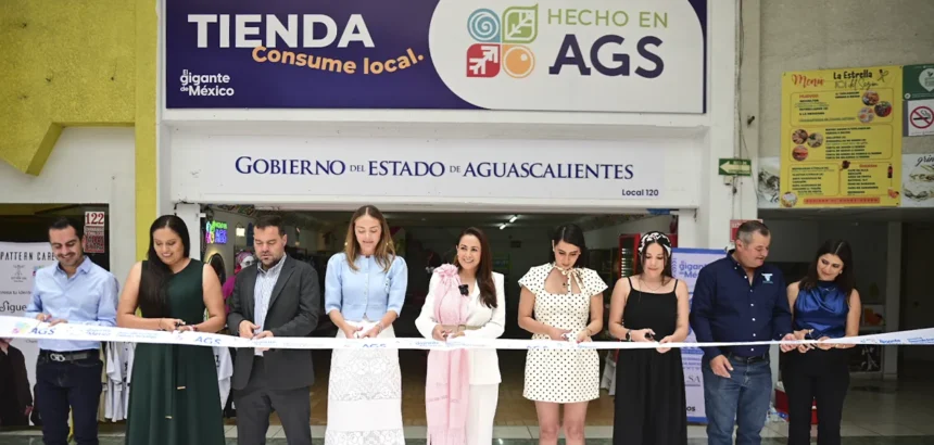 Aguascalientes: Tere Jiménez Inaugura Tercera Tienda Hecho en Ags