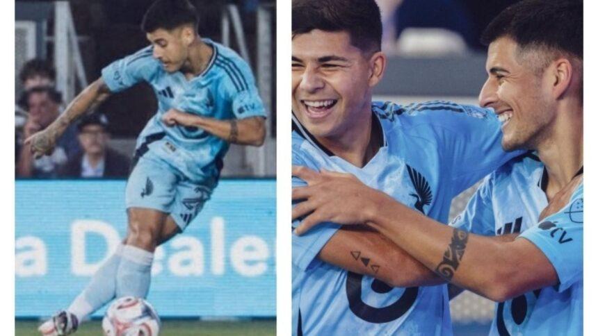 Argentino del Minnesota United marca un golazo de rabona en la MLS