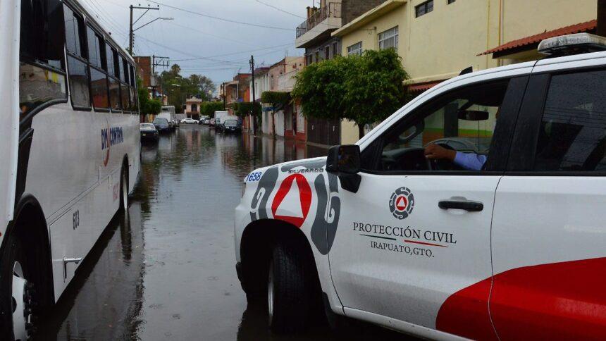 Aumentan zonas de riesgo por encharcamientos en Irapuato ante saturación de suelos