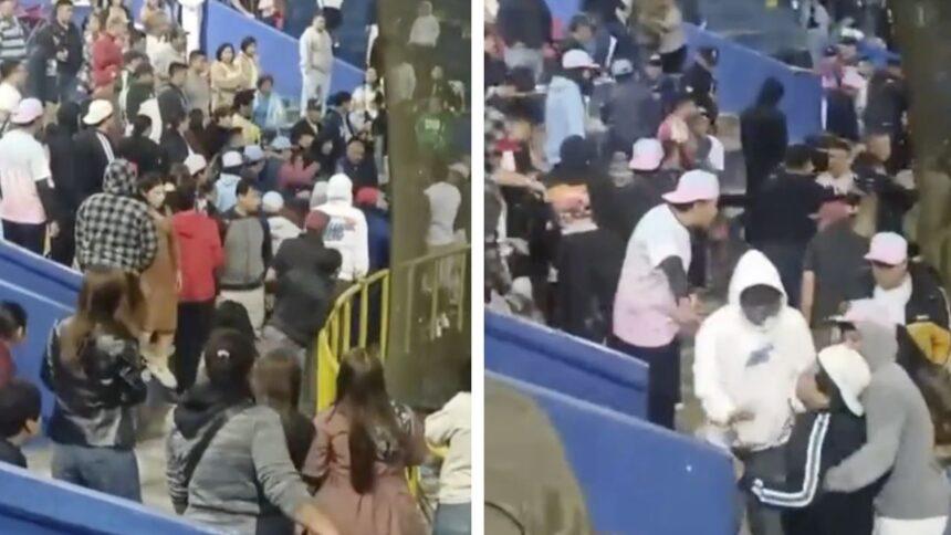 Balacera en estadio veracruzano deja tres heridos; reportan policías disparando durante riña