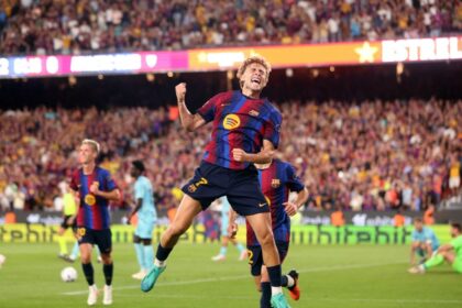 Barcelona sufre ante Athletic, logra segundo triunfo liguero; Rodri debuta entre ovaciones