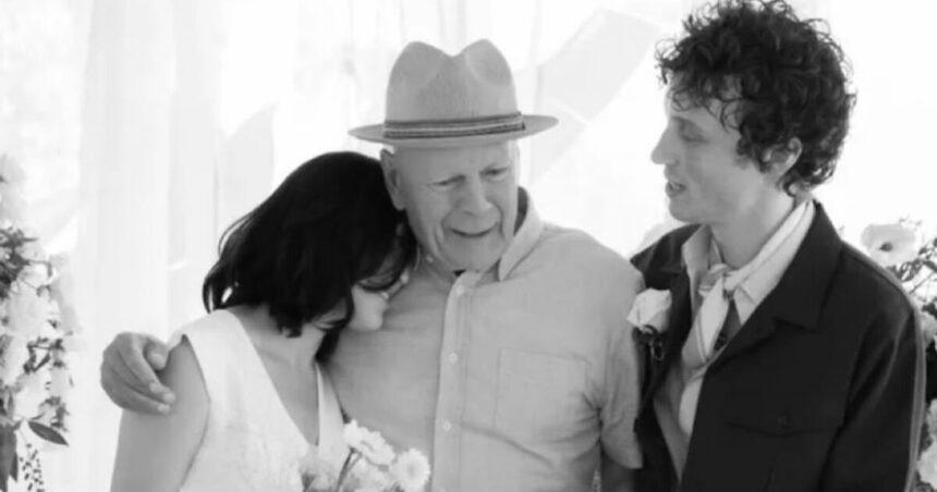 Bruce Willis reaparece en la boda de su hija Tallulah