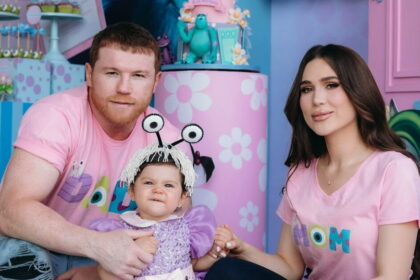 Canelo y Fernanda Gómez celebran el primer cumpleaños de Eva Victoria