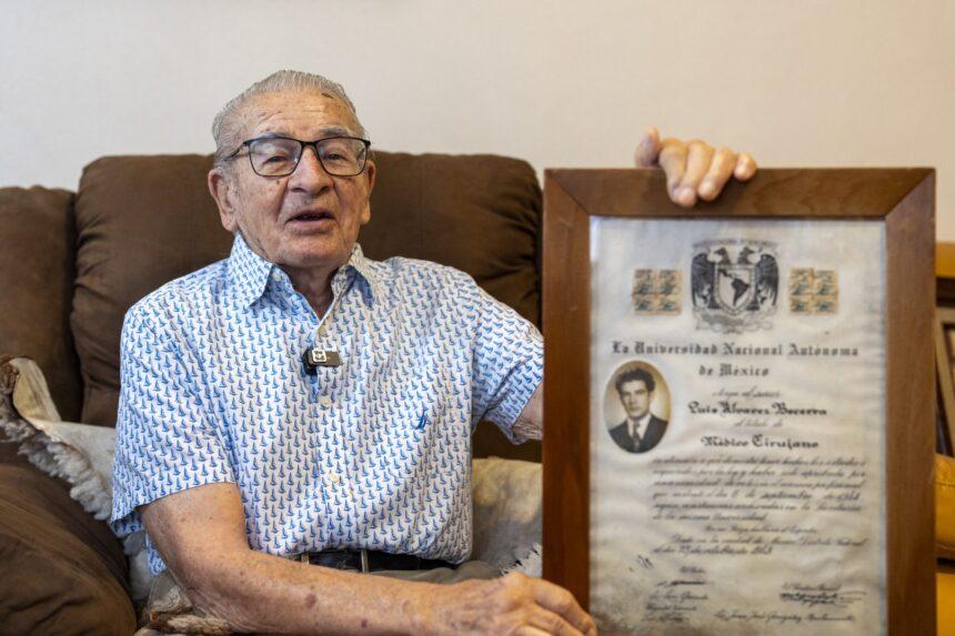 Cardiólogo de León ofrece su ‘Receta para vivir’ a los 102 años