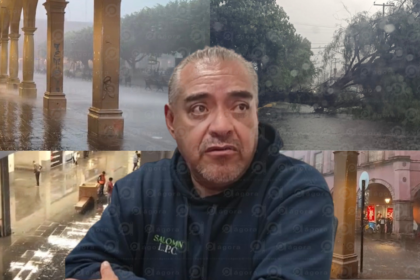 Celaya enfrenta intensa lluvia: acumulación de agua en vialidades