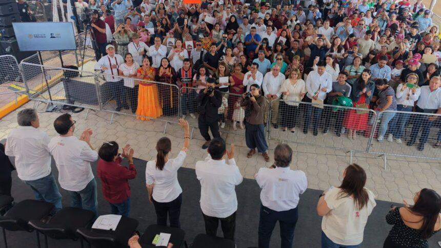 CNTE confronta a Sheinbaum en Oaxaca por promesas incumplidas de Morena