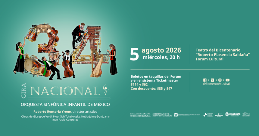 concierto de la orquesta sinfonica infantil de mexico en teatro Concierto de la Orquesta Sinfónica Infantil de México en Teatro del Bicentenario