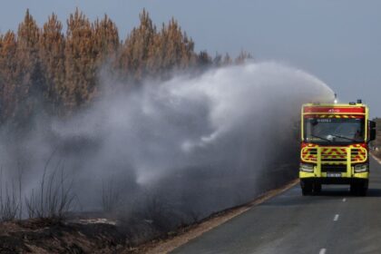 Controlan incendio forestal en Francia tras evacuación y cierre de autopista