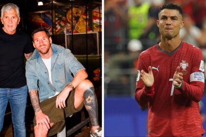 cristiano ronaldo apoya a messi tras la muerte de su Cristiano Ronaldo apoya a Messi tras la muerte de su padre