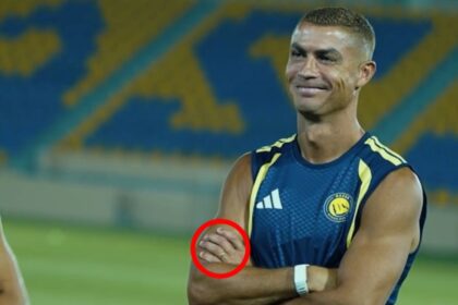 Cristiano Ronaldo entrena con Al-Nassr y luce su anillo tras casarse