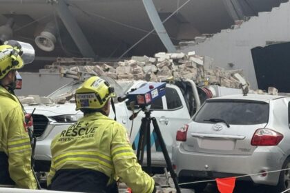 desplome parcial de edificio en sidney causa dos heridos graves Desplome parcial de edificio en Sídney causa dos heridos graves
