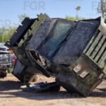 destruyen 25 vehiculos monstruo de carteles del noroeste y del Destruyen 25 vehículos monstruo de cárteles del Noroeste y del Golfo