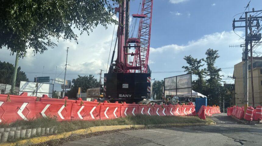 Desvíos en rutas de transporte de Celaya por obras del tren urbano