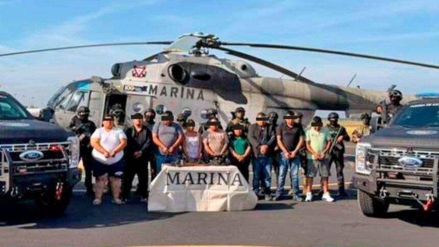 Detienen en Oaxaca a 10 ligados al Cártel de Sinaloa por extorsión