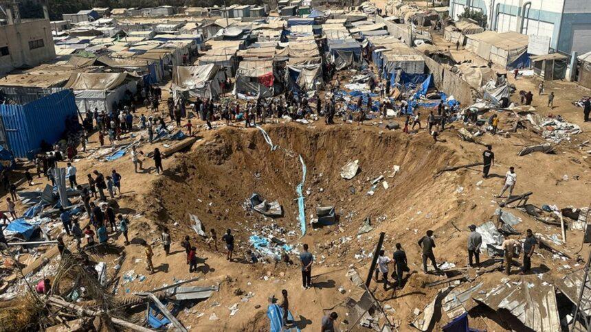 Drones israelíes atacan hospital en Gaza: cuatro heridos, incluido un bebé