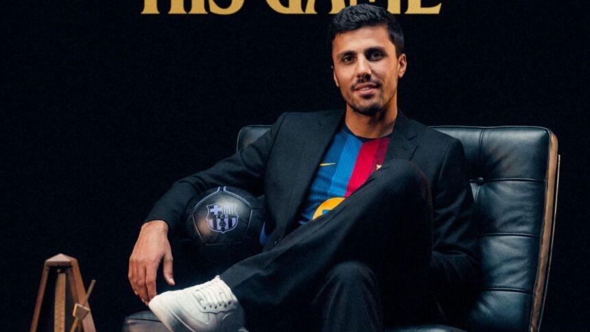 El Barcelona anuncia el fichaje de Rodri, campeón del mundo