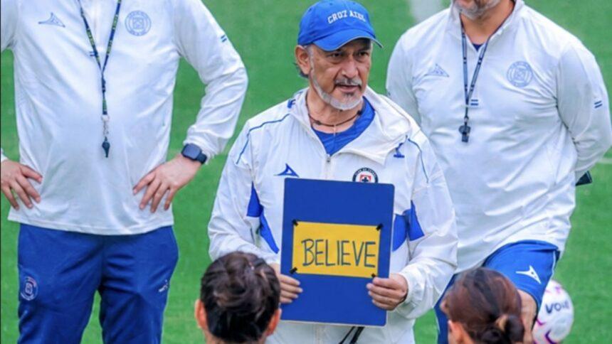 Estrategia del ‘Potro’ Gutiérrez con Cruz Azul Femenil tras perder 10-0: “Believe”
