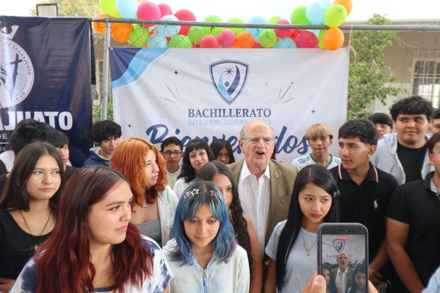 Guanajuato amplía el Bachillerato Integral a 66 planteles y 8 mil estudiantes