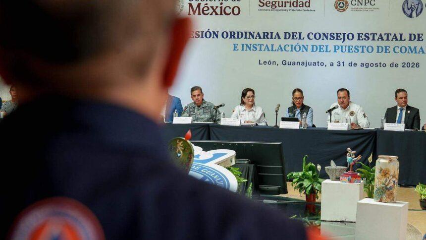 guanajuato instala puesto de comando ante emergencias y desastres Guanajuato instala Puesto de Comando ante emergencias y desastres