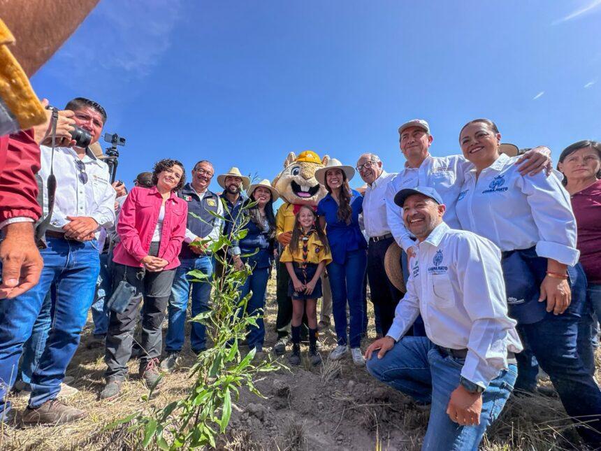 Guanajuato participa en la Jornada Nacional de Reforestación