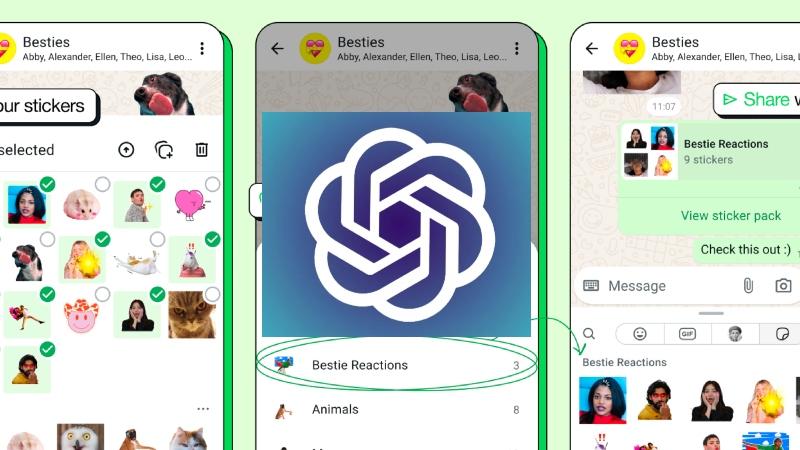 Guía técnica para crear stickers de WhatsApp con ChatGPT