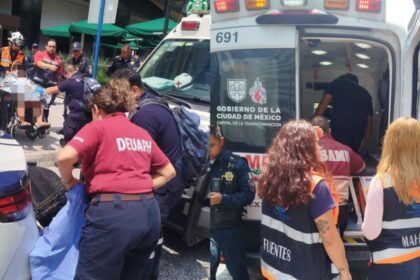 Hombre sufre quemaduras por descarga eléctrica en World Trade Center CDMX