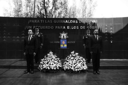 Honran a Jesús Francisco, oficial caído de la Policía Estatal de Caminos