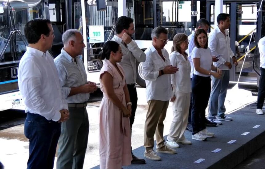 Inauguran sistema eléctrico de transporte público en Puerto Vallarta