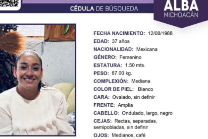 Investigan feminicidio de Roxana Alcaraz en Michoacán