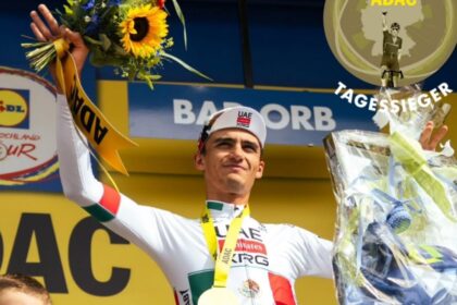 Isaac del Toro gana el prólogo de la Vuelta a Alemania