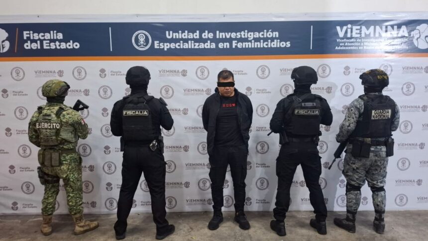 Iván Martín "N" procesado por feminicidio de la influencer Valeria Márquez