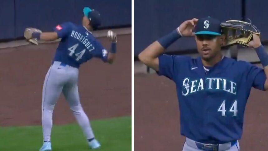 Jardinero de Marineros lanza pelota a gradas con dos outs: paliza 22-0