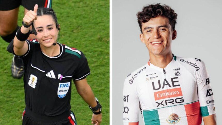 Katia Itzel García e Isaac del Toro, destacados en los '50 más bellos'