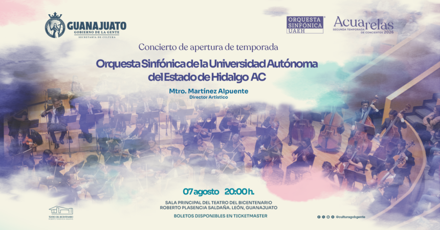La Orquesta Sinfónica de la UAEH debutará en el Teatro del Bicentenario