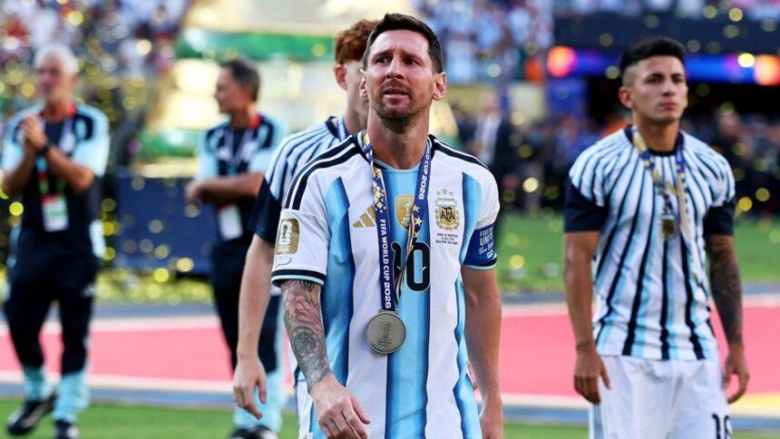 Leo Messi anuncia su retiro de la selección argentina